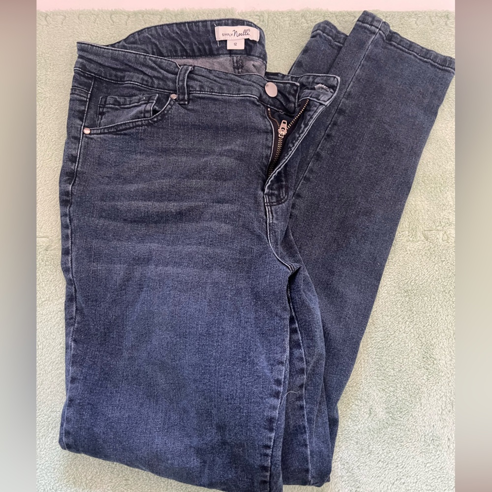 Dark Blue Denim Jeans